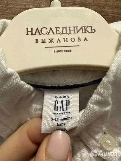 Рубашка Gap для мальчика 6-12 мес