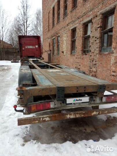 Полуприцеп контейнеровоз Netam-Fruehauf CC30-W220-35N, 1996