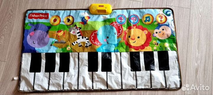 Детский коврик пианино