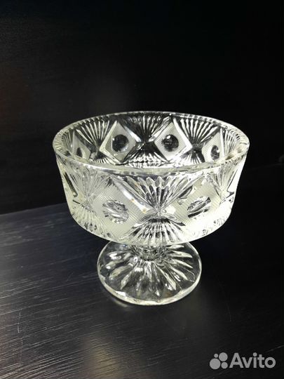 Креманка 12,5 * 11,5 основание 8,5 толстостенная