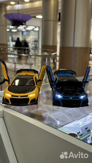 Железная машинка Chevrolet Camaro моделька 1:30