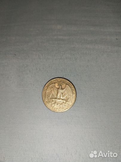 Liberty quarter dollar 1991