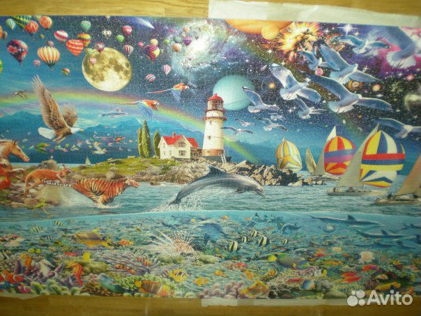 Пазл educa puzzle life 24000 элементов
