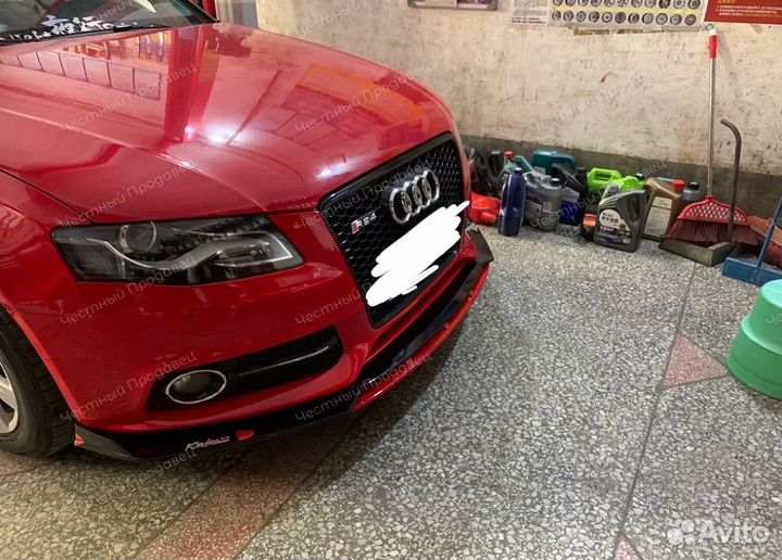 Сплиттер губа Audi a4 a5 a6