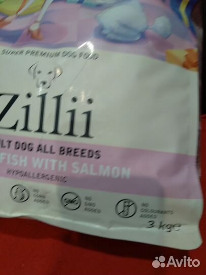 Сухой корм для собак Zillii