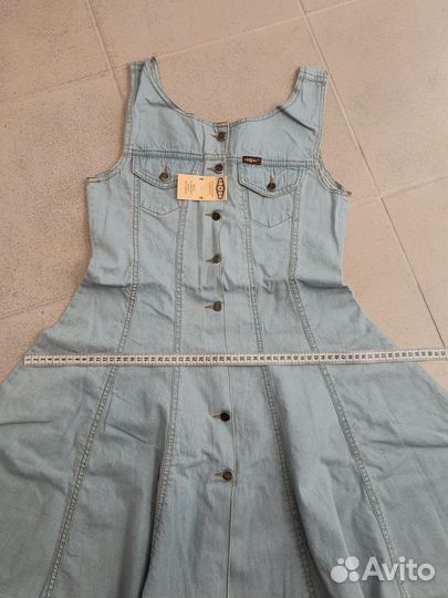 Джинсовый сарафан