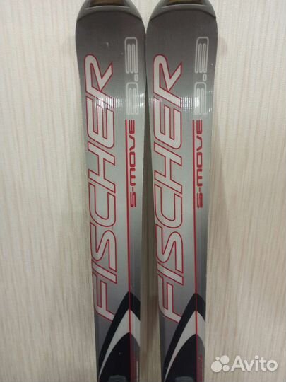 Гор лыжи fischer 165см ботинки rossignoll 28,5