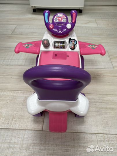 Каталка пушкар самолет с пропеллером Дисней