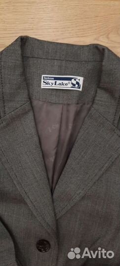 Пиджак Sky lake 164 и блузка школа