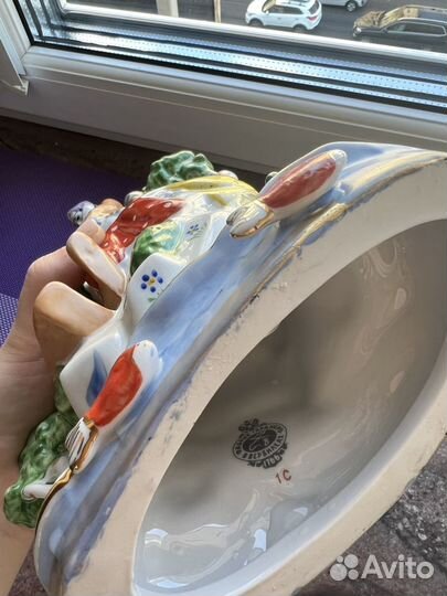 Фарфор триптих вербилки