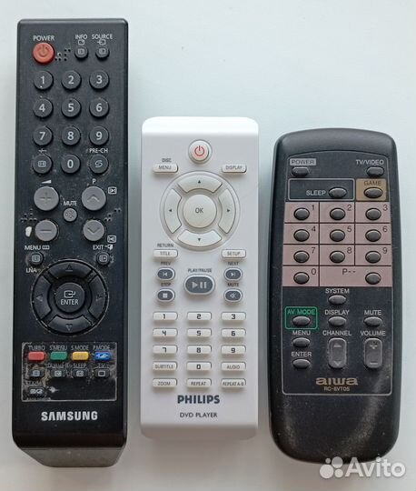 Пульты для телевизоров