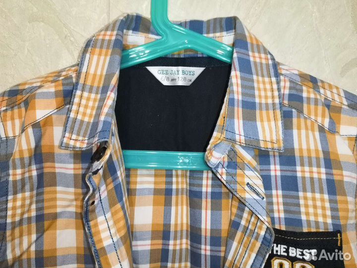 Рубашка для мальчика 128