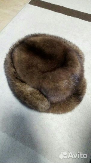 Норковая шапка мужская