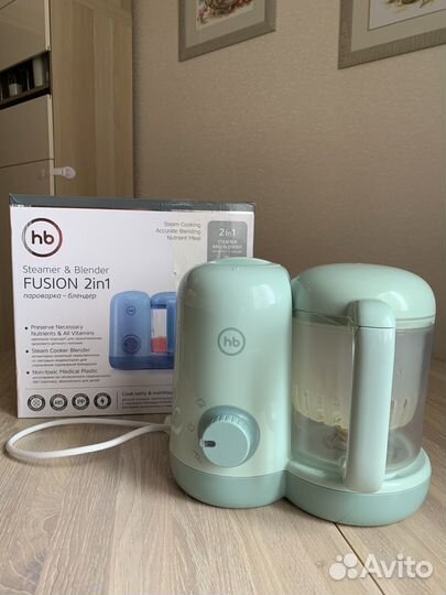 Пароварка блендер Happy baby