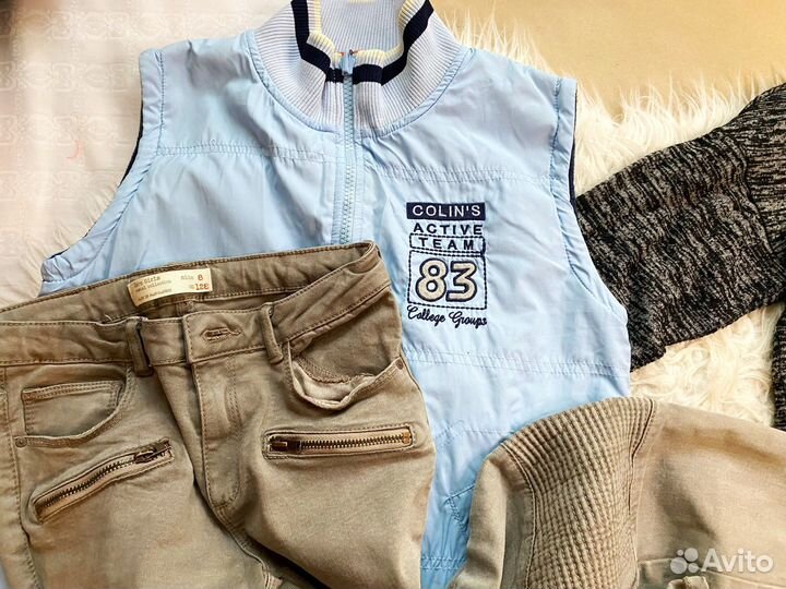Вещи пакетом на девочку 122 128 zara colin's