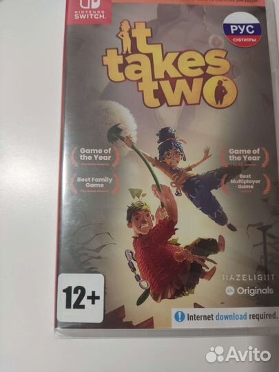 It Takes Two Nintendo Switch (Русские субтитры)