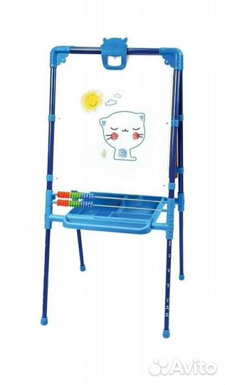 Мольберт напольный для рисования новый, с набором