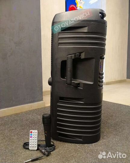 Портативная колонка мощная дискотечная