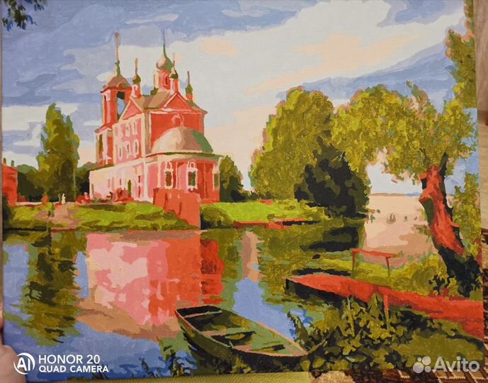 Готовая картина по номерам 40X50 