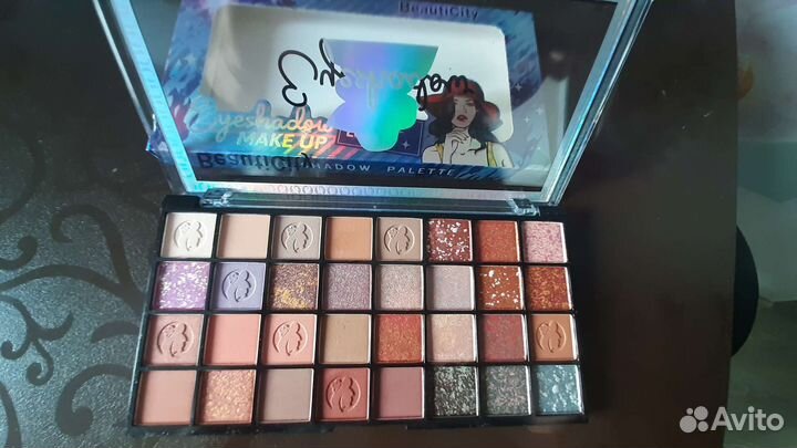 Палитра теней новые