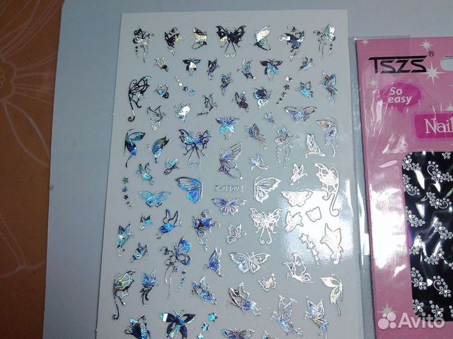 Наклейки для ногтей