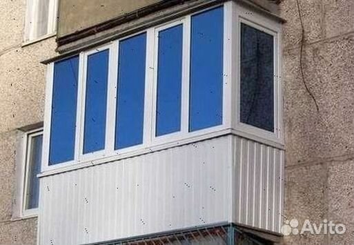 Балконы пластиковые француз