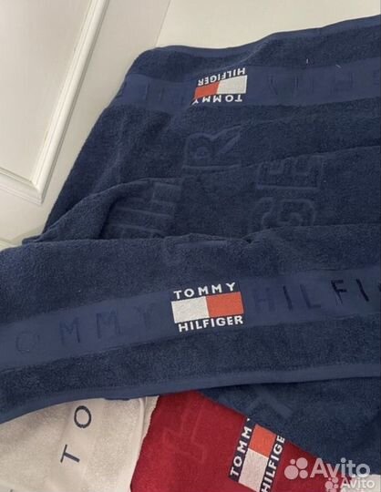 Tommy hilfiger полотенца пляжные банные