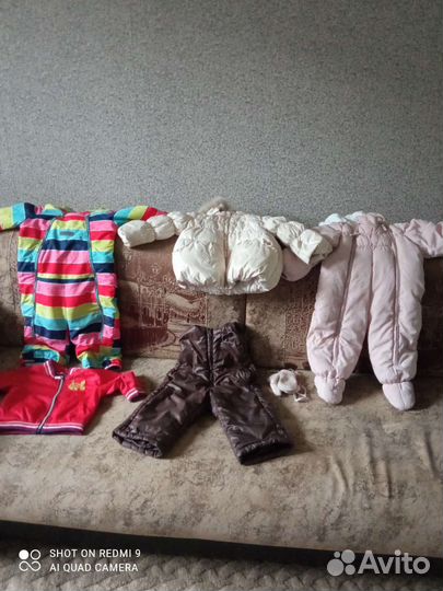 Детские вещи пакетом для девочек