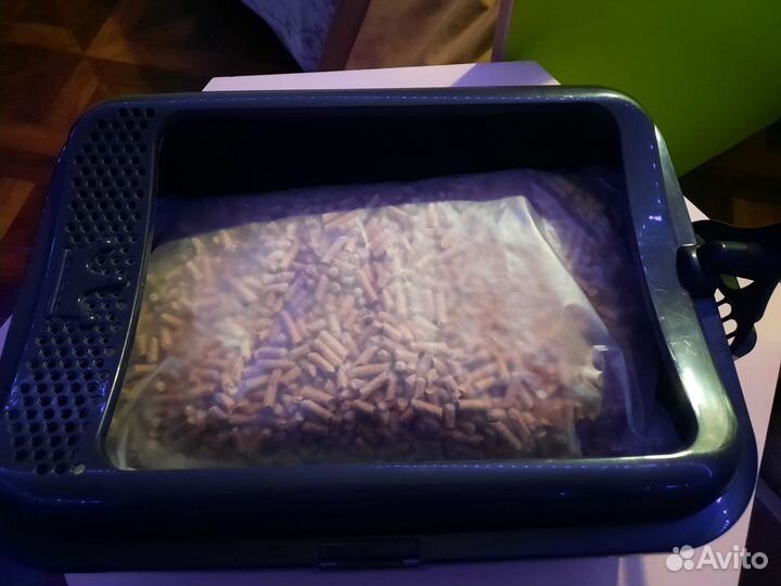 Древесный наполнитель+лоток