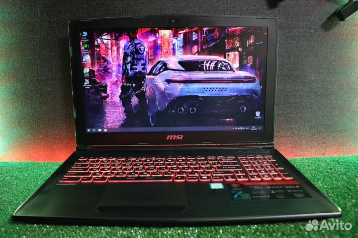 Игровой ноутбук MSI GP62M i5/GTX 1050 /8G