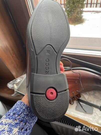 Туфли мужские Ecco 45 размер оригинал