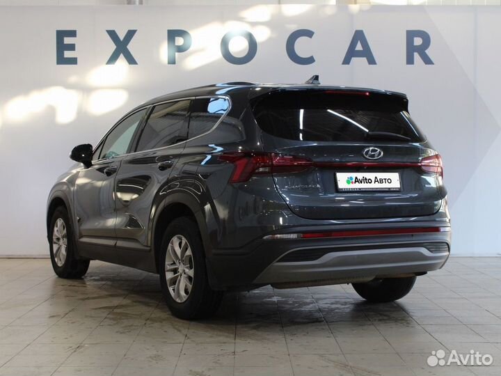 Hyundai Santa Fe 2.5 AT, 2021, 80 000 км