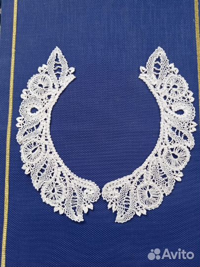 Воротник вологодское кружево