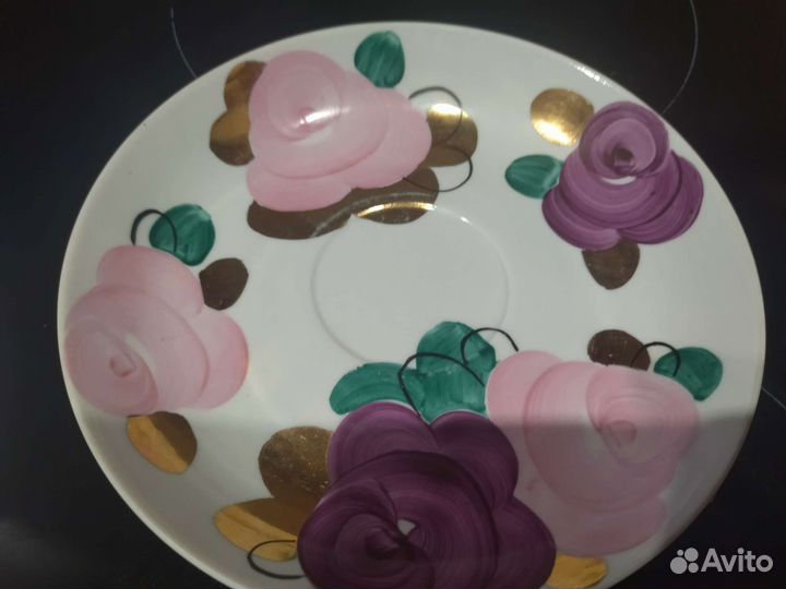 Блюдце от больших чайных пар Дулево