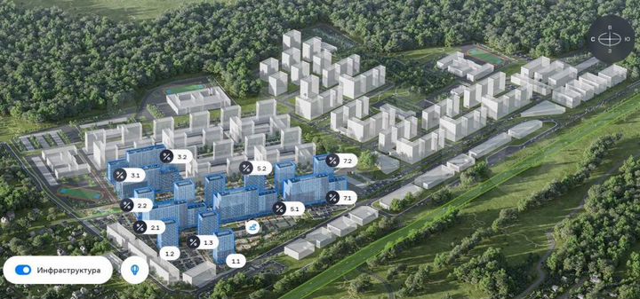 Аренда помещения от застройщика