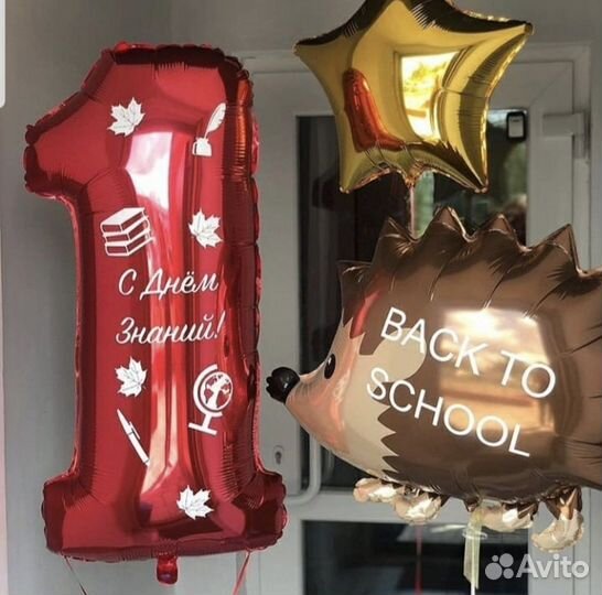 Воздушные шары на 1 сентября