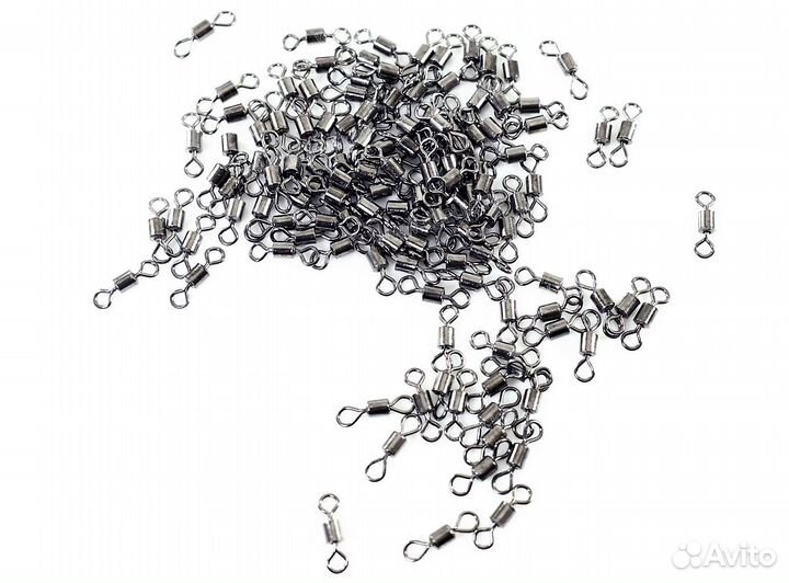 Вертлюги рыболовные № 4 (500 шт.)