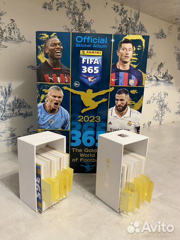 Наклейки panini fifa 365 2023 объявление продам