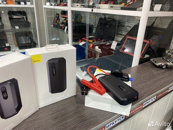 Джамп Стартер пусковое для авто Baseus 10Ah-1000A