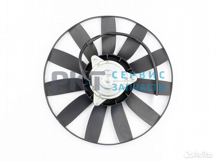 Вентилятор охлаждения радиатора электрический газе