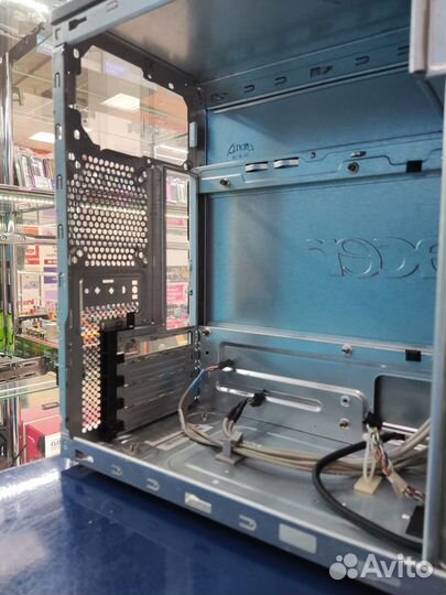 Корпус acer Aspire mATX + DVD привод + карт-ридер