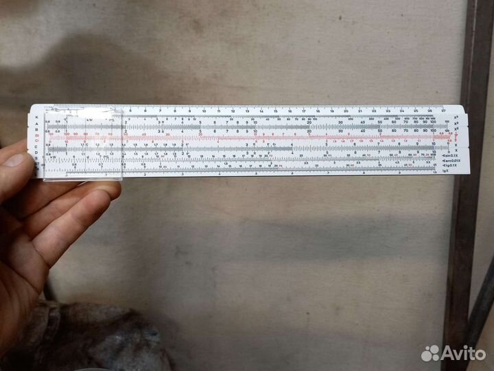 Логарифмическая линейка СССР