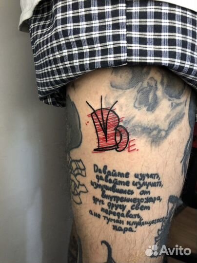 Тату tattoo graffiti мини татуировки