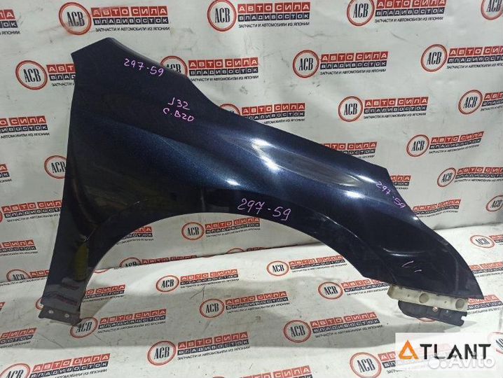 Крыло переднее правое nissan teana