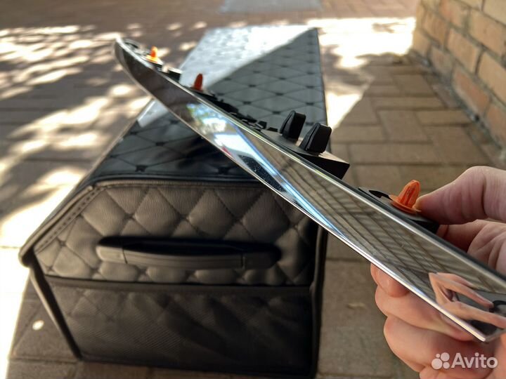 Хром багажника Mercedes w204 рест