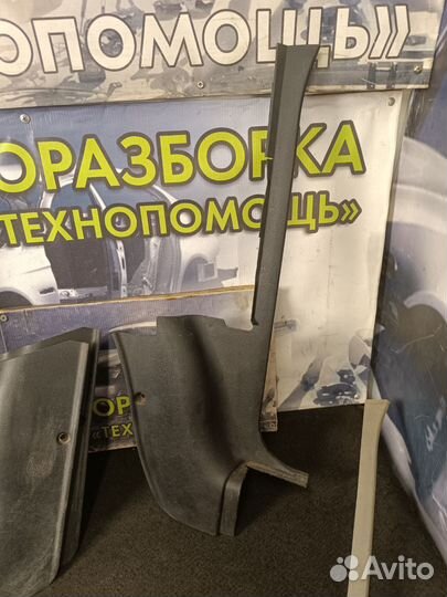 Обшивка стойки передняя на фольксваген гольф 3