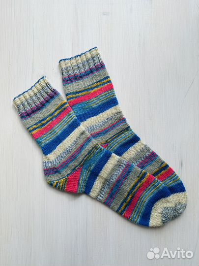 Женские вязаные носочки р.37