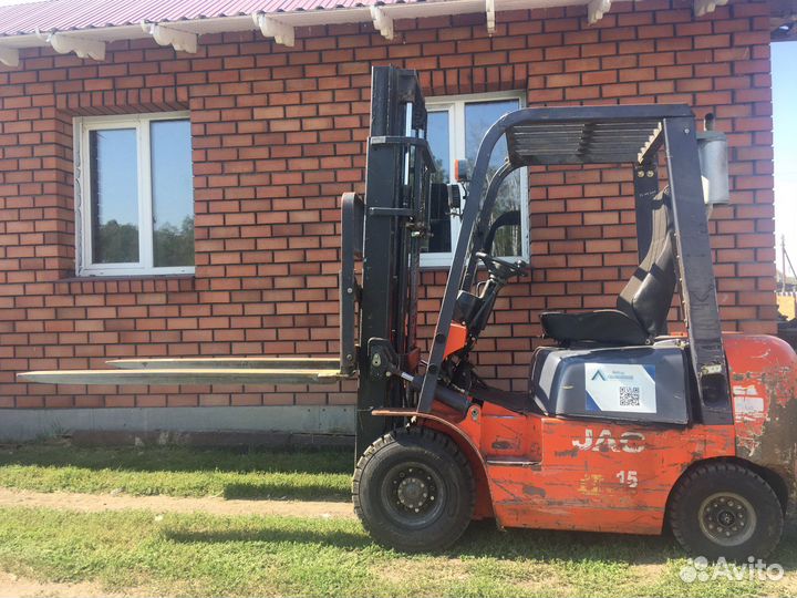 Вилочный погрузчик JAC CPCD15, 2013