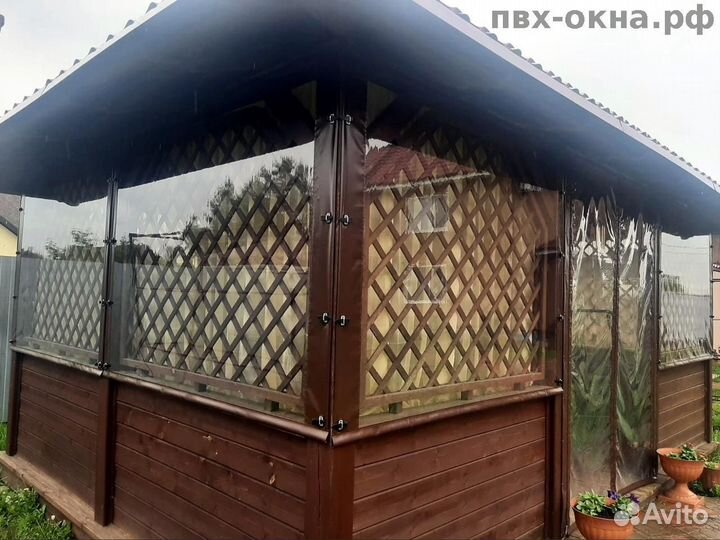 Мягкие окна для террас и беседок