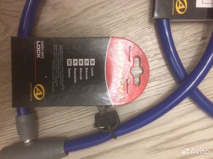 Замок с тросом